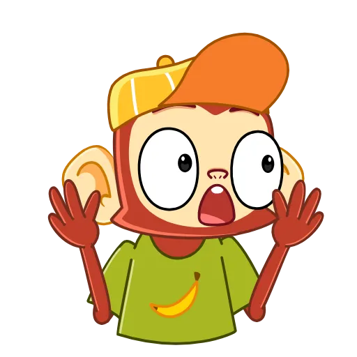 Стикер 19 Monkey
