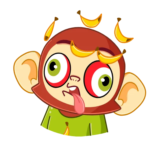 Стикер 7 Monkey