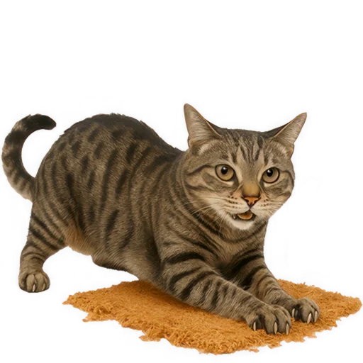 🐱 Стикер «Непослушный к» для Telegram