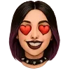 Стикер 7 🥰 Набор эмоджи с эмоциями лучшей альтушки