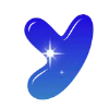 ❤️ Эмодзи «Sky - буквы в виде звёздного неба» для Telegram