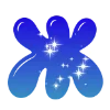 ❤️ Эмодзи «Sky - буквы в виде звёздного неба» для Telegram