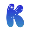 ❤️ Эмодзи «Sky - буквы в виде звёздного неба» для Telegram