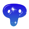 ❤️ Эмодзи «Sky - буквы в виде звёздного неба» для Telegram
