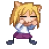 Стикер 32 😐 Neco-Arc emoji (Неко Арк)