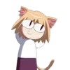 Стикер 47 😐 Neco-Arc emoji (Неко Арк)