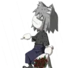 💐 Эмодзи «😐 Neco-Arc emoji (Неко Арк)» для Telegram