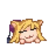Стикер 43 😐 Neco-Arc emoji (Неко Арк)