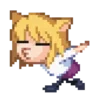 Стикер 39 😐 Neco-Arc emoji (Неко Арк)