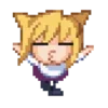Стикер 41 😐 Neco-Arc emoji (Неко Арк)