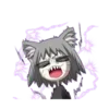 😠 Эмодзи «😐 Neco-Arc emoji (Неко Арк)» для Telegram