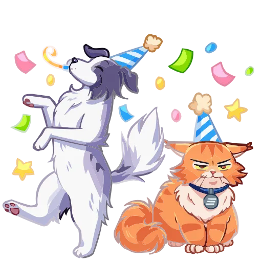 🥳 Эмодзи «Соседи» для Telegram