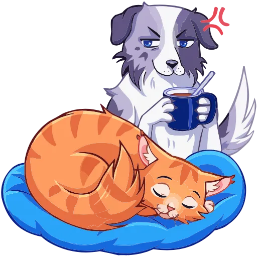😴 Эмодзи «Соседи» для Telegram