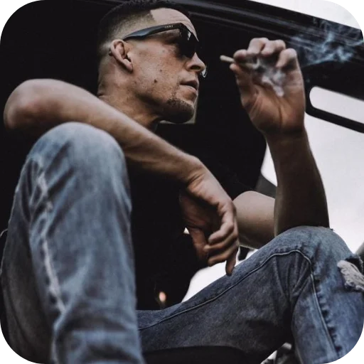 🚬 Стикер «Nate Diaz» для Telegram