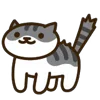 Стикер 7 Neko Atsume