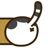 Стикер 17 Neko Atsume