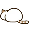 Стикер 14 Neko Atsume