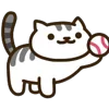 Стикер 5 Neko Atsume
