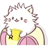 Стикер 38 Neko Banana Cat