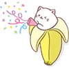 Стикер 20 Neko Banana Cat