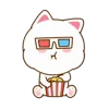 Стикер 9 Neko Amp Goya