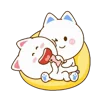 Стикер 16 Neko Amp Goya