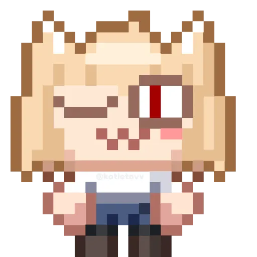 🥰 Эмодзи «Neko Arc&;&;&;» для Telegram