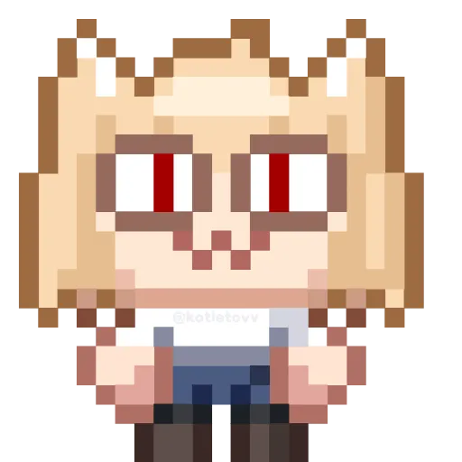 😳 Эмодзи «Neko Arc&;&;&;» для Telegram