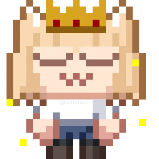 👑 Эмодзи «Neko Arc&;&;&;» для Telegram