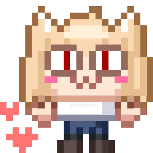 🥰 Эмодзи «Neko Arc&;&;&;» для Telegram