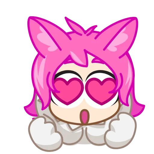Стикер 21 Neko Waifu