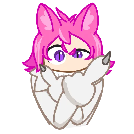 Стикер 10 Neko Waifu