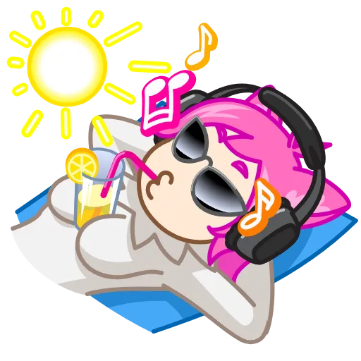 Стикер 19 Neko Waifu