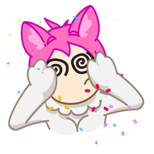 Стикер 16 Neko Waifu