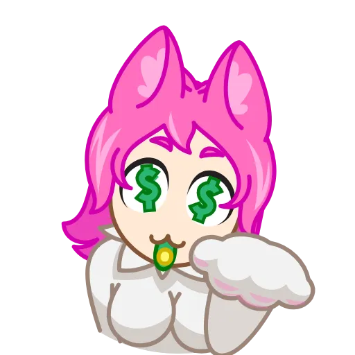 Стикер 14 Neko Waifu