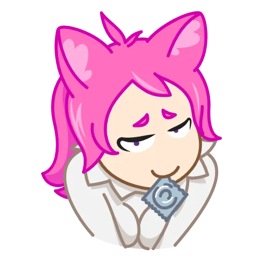 Стикер 18 Neko Waifu