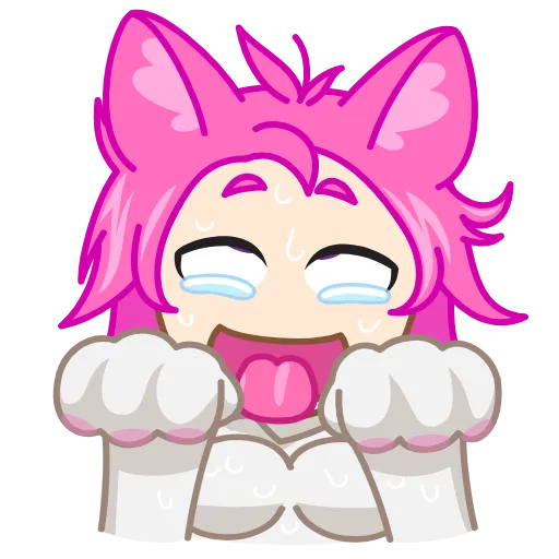 Стикер 7 Neko Waifu