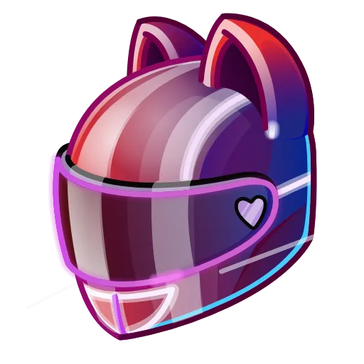 Стикер 33 Neko Helmet Купить