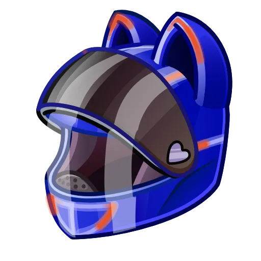 Стикер 17 Neko Helmet Купить