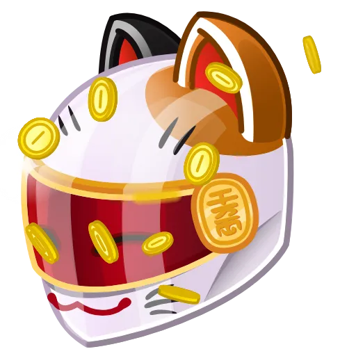 Стикер 49 Neko Helmet Купить