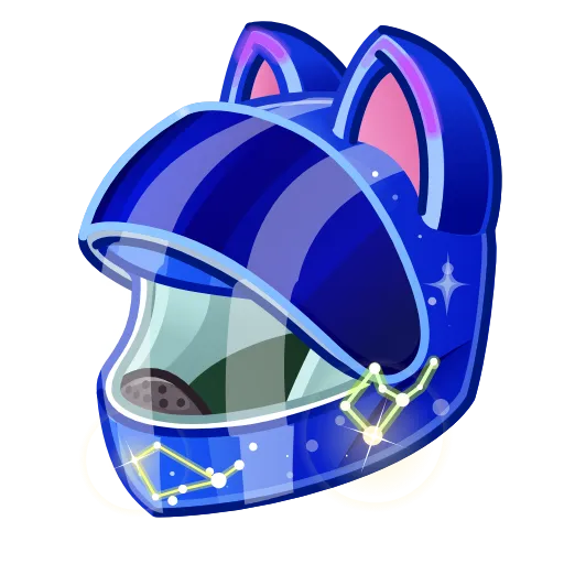 Стикер 35 Neko Helmet Купить