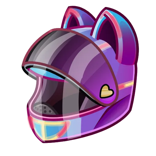 Стикер 32 Neko Helmet Купить