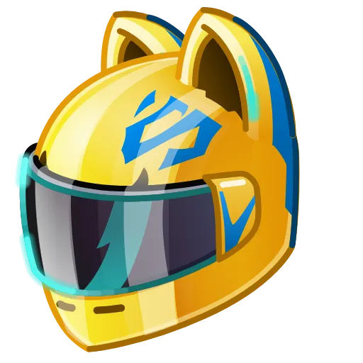 Стикер 53 Neko Helmet Купить