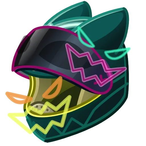 Стикер 4 Neko Helmet Купить