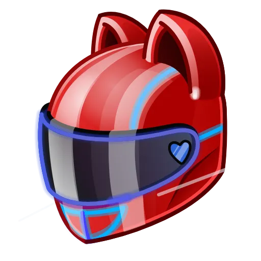 Стикер 16 Neko Helmet Купить