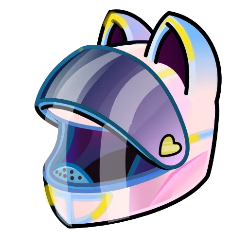 Стикер 27 Neko Helmet Купить