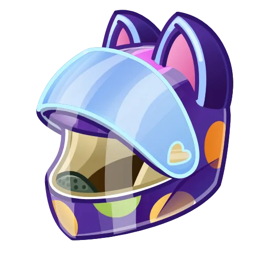 Стикер 10 Neko Helmet Купить