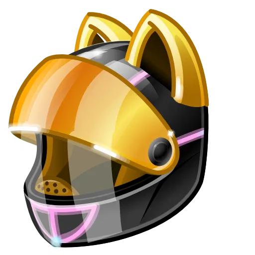 Стикер 56 Neko Helmet Купить