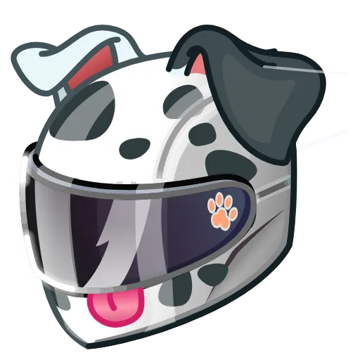 Стикер 12 Neko Helmet Купить