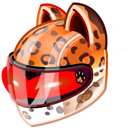 Стикер 2 Neko Helmet Купить